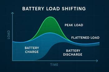Batarya ile yük kaydırma; akşam pikini bastırma