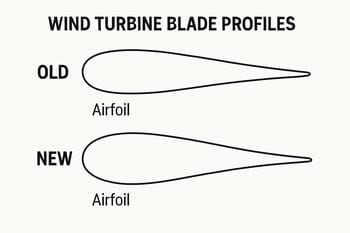 Kanat evrimi: eski ve yeni profil karşılaştırması